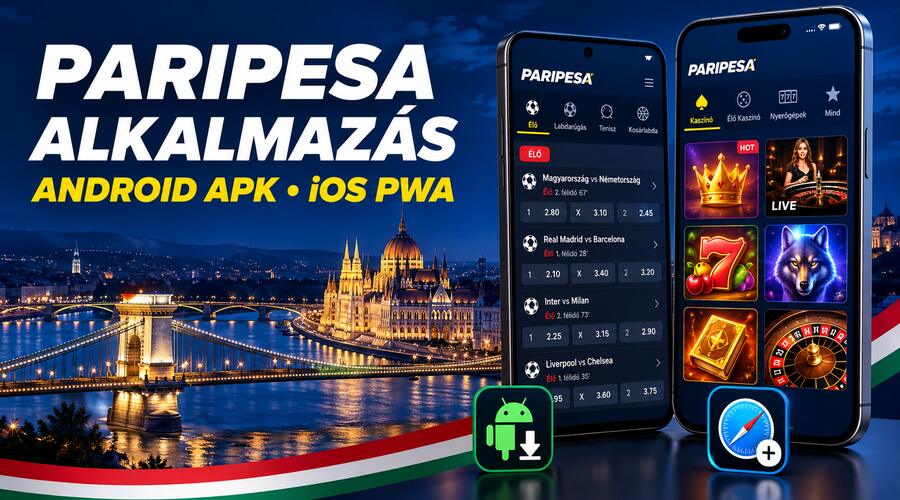 PariPesa alkalmazás Magyarországon Android APK és iOS PWA hozzáféréssel