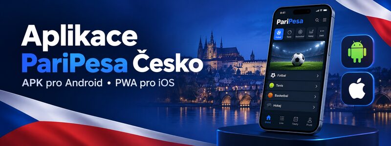Aplikace PariPesa Česko – stažení APK pro Android a PWA pro iOS
