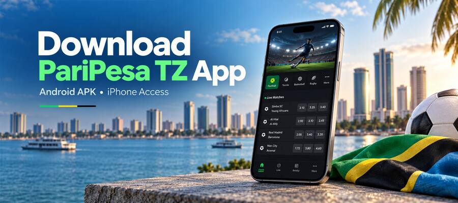 PariPesa TZ app download for Android APK and iPhone access in Tanzania