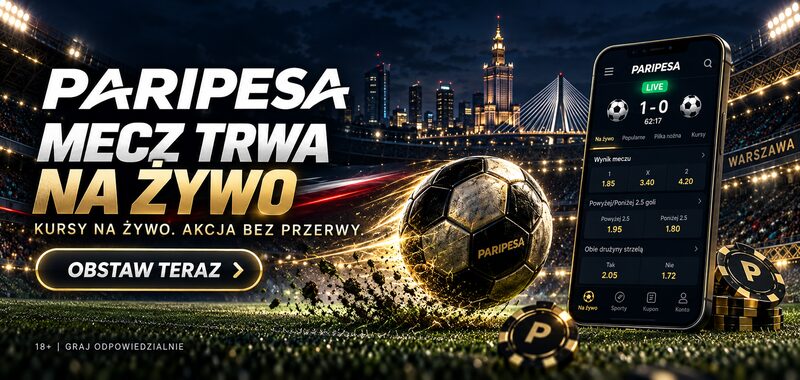 Zakłady sportowe na żywo w PariPesa Polska