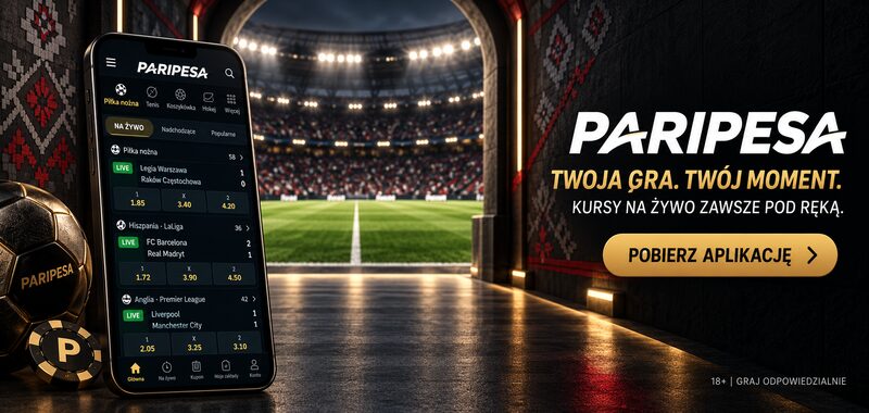 Aplikacja mobilna PariPesa Polska do zakładów sportowych