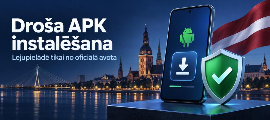 Droša PariPesa APK instalēšana Android ierīcē Latvijā no oficiālā avota