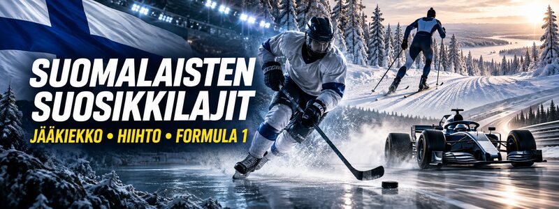 PariPesa-vedonlyönti Suomessa: jääkiekko, hiihto ja Formula 1